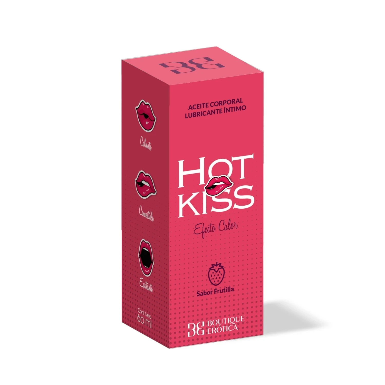Aceite Hot Kiss Frutilla